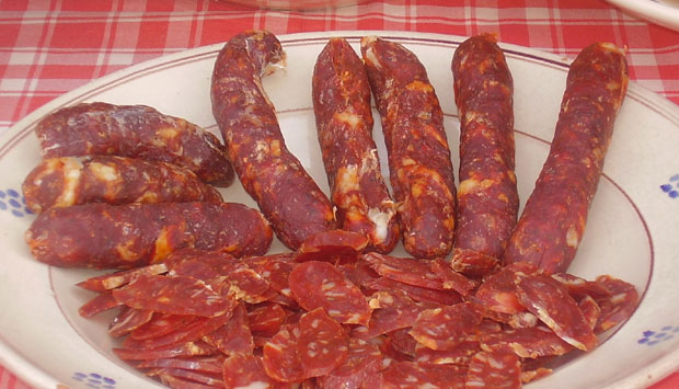 Salsiccia a catena di Cancellara De.Co. (Basilicata)