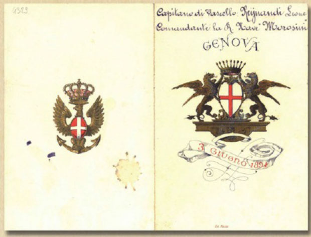 I Menu storici della Regia Marina