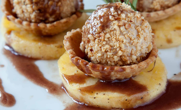 La ricetta delle Praline di paté di fagiano in salsa allo Sforzato