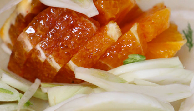 Insalata di finocchi e arance, ricetta semplice da fare in casa