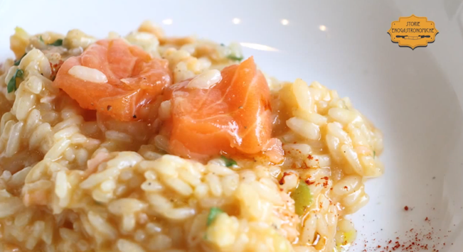 Risotto al salmone affumicato, la ricetta della scuola Cucina IN