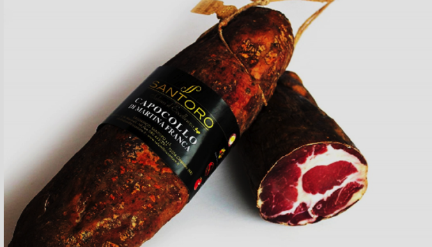 Il Capocollo di Martina Franca, tipico della Murgia dei Trulli (Puglia)