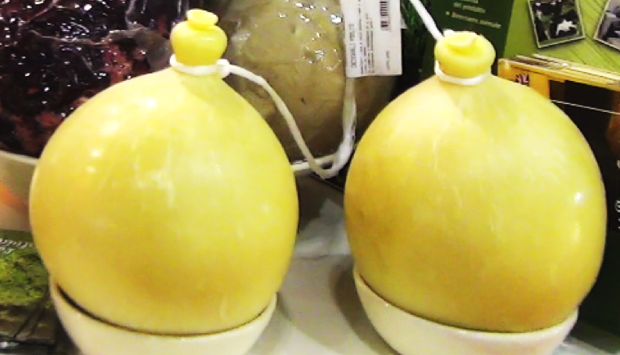Il Caciocavallo di Mucca Podolica della Basilicata