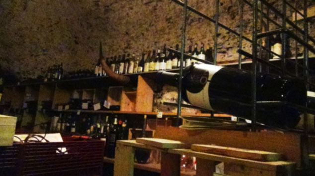 La cantina dal cuore archeologico: da Checchino a Roma