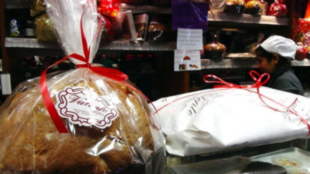 Panettone tradizionale: logo su 200 vetrine milanesi