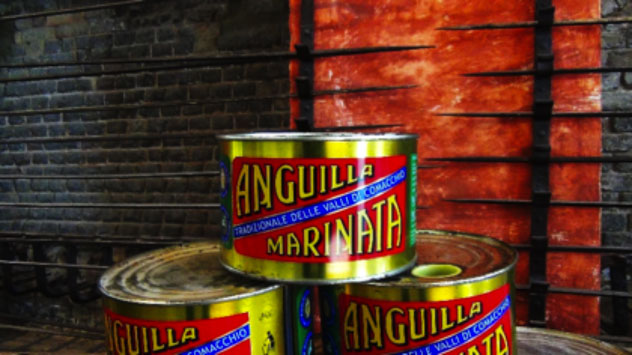 La spiedatura dell’anguilla marinata tradizionale delle Valli di Comacchio