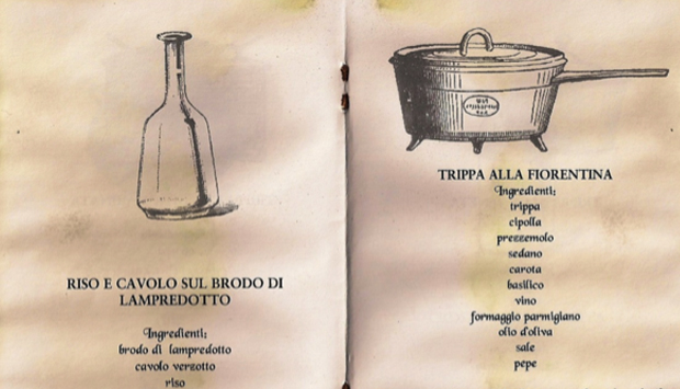 L’introvabile libro di ricette del Trippaio del Porcellino di Firenze