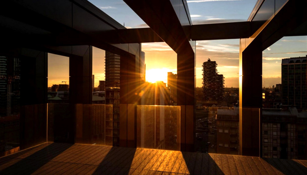 Il Ricci di Bastianich (e Belen) e il debutto di LaGare Rooftop-bar