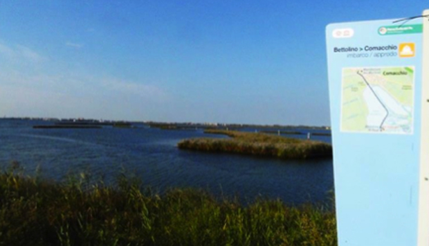 Nella Salina di Comacchio, la Natura riflessa nello specchio d’acqua