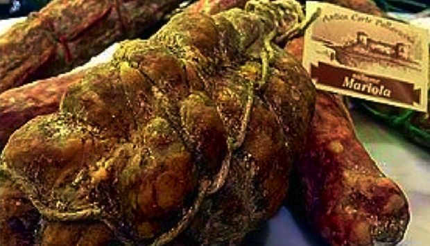 A Brera, salami ducali Nero di Parma vacca bruna e focacce dolci