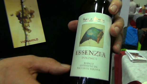 Vino Essenzia di Pojer e Sandri, tanta dolcezza in poco alcool