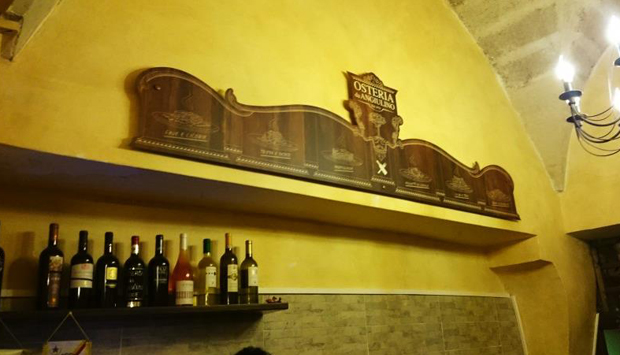 Osteria da Angiulino a Lecce, ristorazione popolare storica della città