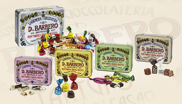 Quei cioccolati e torroni da leggenda di Barbero, in Asti dal 1883