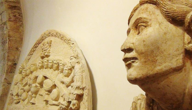 La mostra permanente di calchi della gipsoteca del Castello di Bari