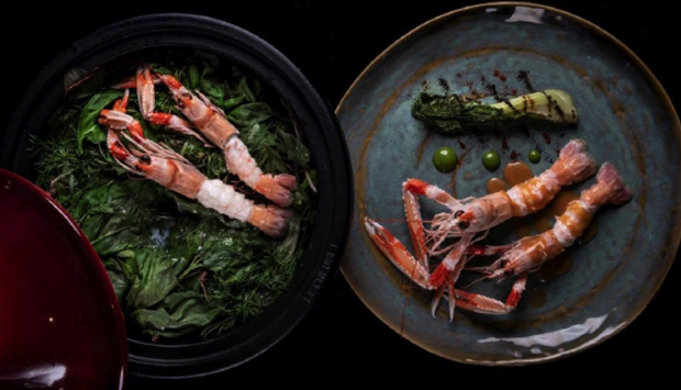 Dune, erbe, alghe, “plastica”: la cucina di mare di Pascucci a Fiumicino