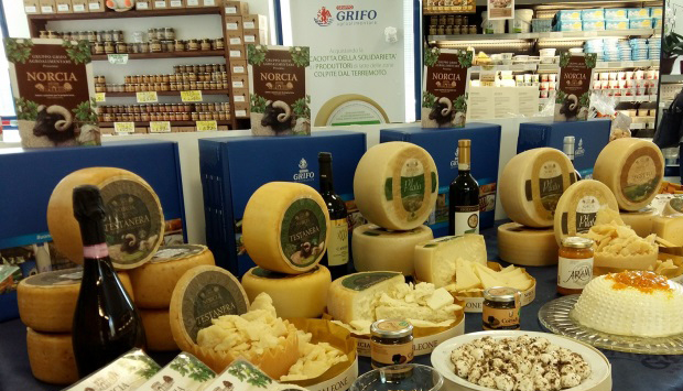 Formaggi del Gruppo Grifo, il saper fare in Umbria