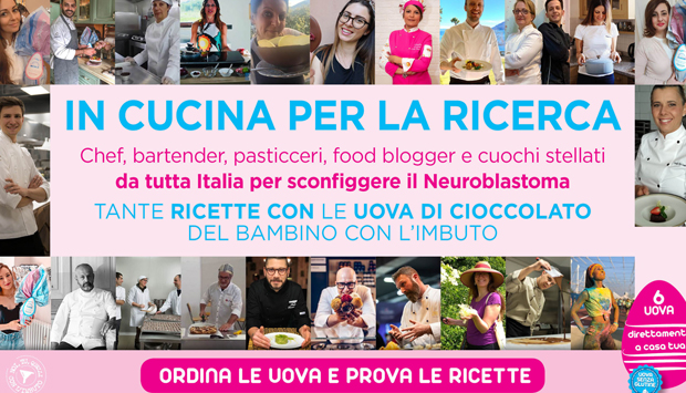 Cerco un Uovo Amico contro il Neuroblastoma: ricette e solidarietà