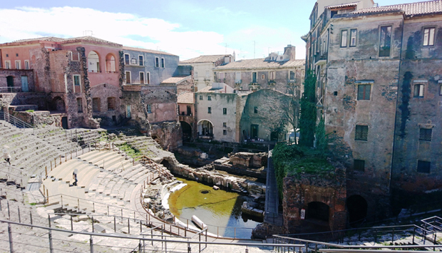 Teatro Greco-Romano e Odèon, millenario complesso nel cuore di Catania