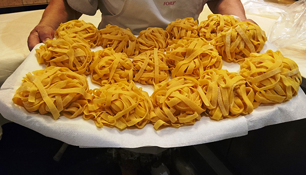 Il Giardino dei Sapori a Forlì, capolavori e pasta della nonna sfoglina