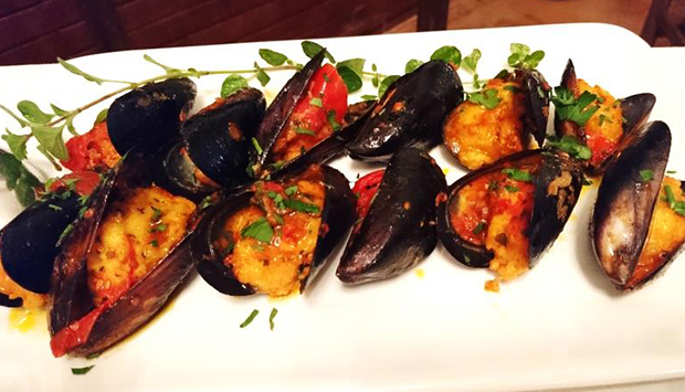 Le ricette di cozze e seppie ripiene del ristorante dell’Hotel Peschici