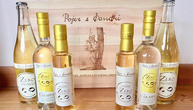 Zero Infinito di Pojer e Sandri: vini, grappa e aceto da uve resistenti