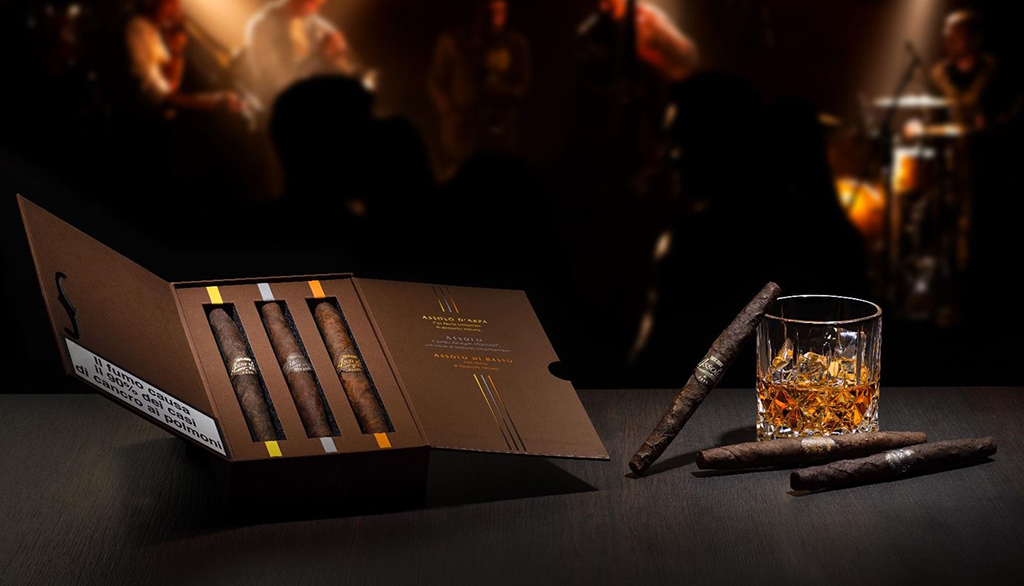 Toscano Assolo Trilogia, nuovo sigaro magnum fatto a mano per una fumata musicale