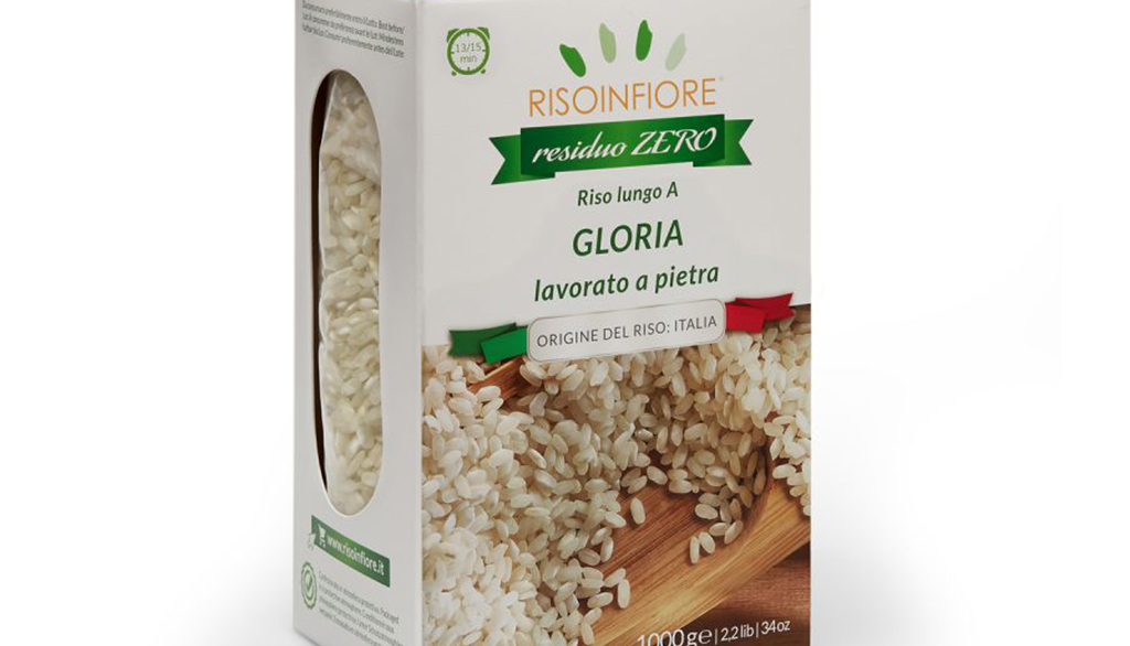 Dal vercellese, il Riso in Fiore da varietà Gloria, unico a residuo zero sul mercato