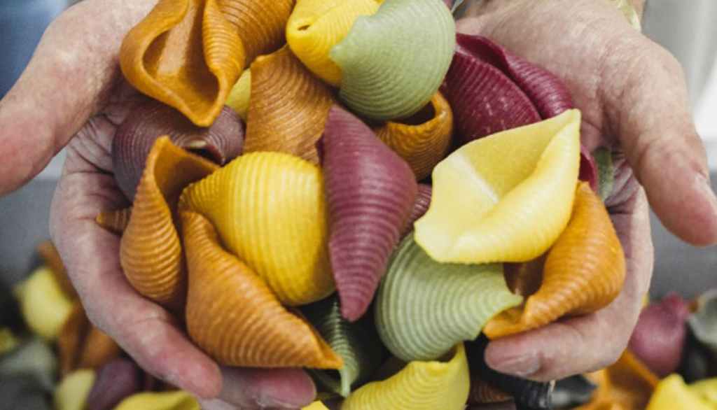 Dal Friuli Venezia Giulia, la pasta ai colori naturali di Sapori Antichi