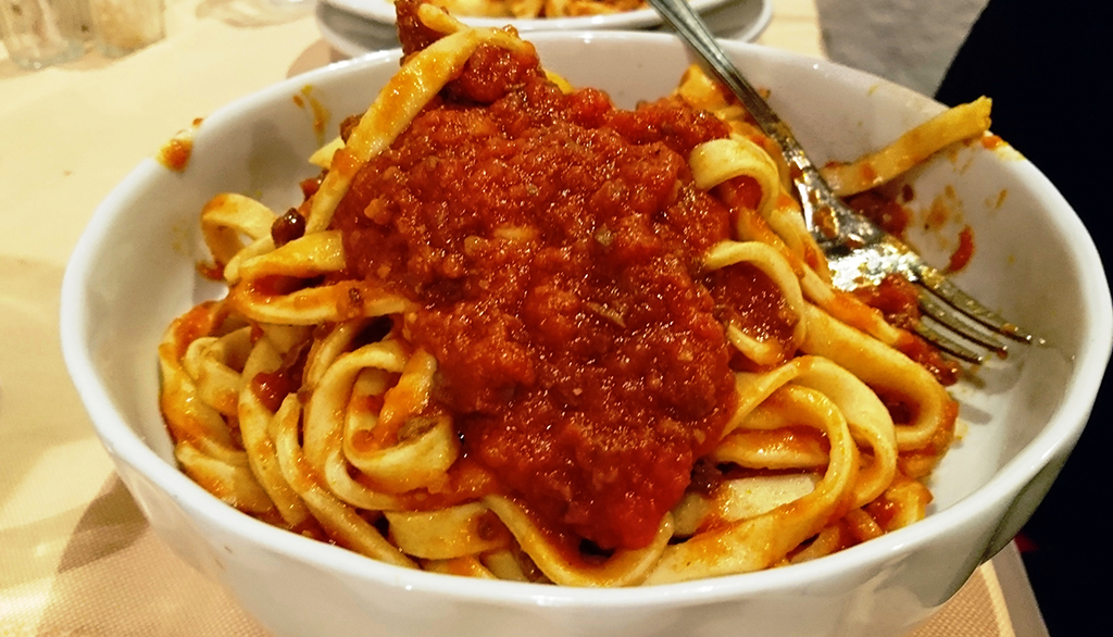 Ristorante dell’agriturismo Lu Branu ad Arzachena (SS), cucina della Gallura con prodotti propri