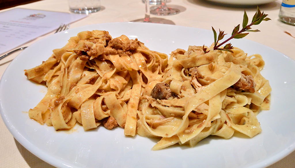Ristorante dell’agriturismo Il Contado del Gobbo a Olgiate Olona, gastro-autarchia nel varesotto