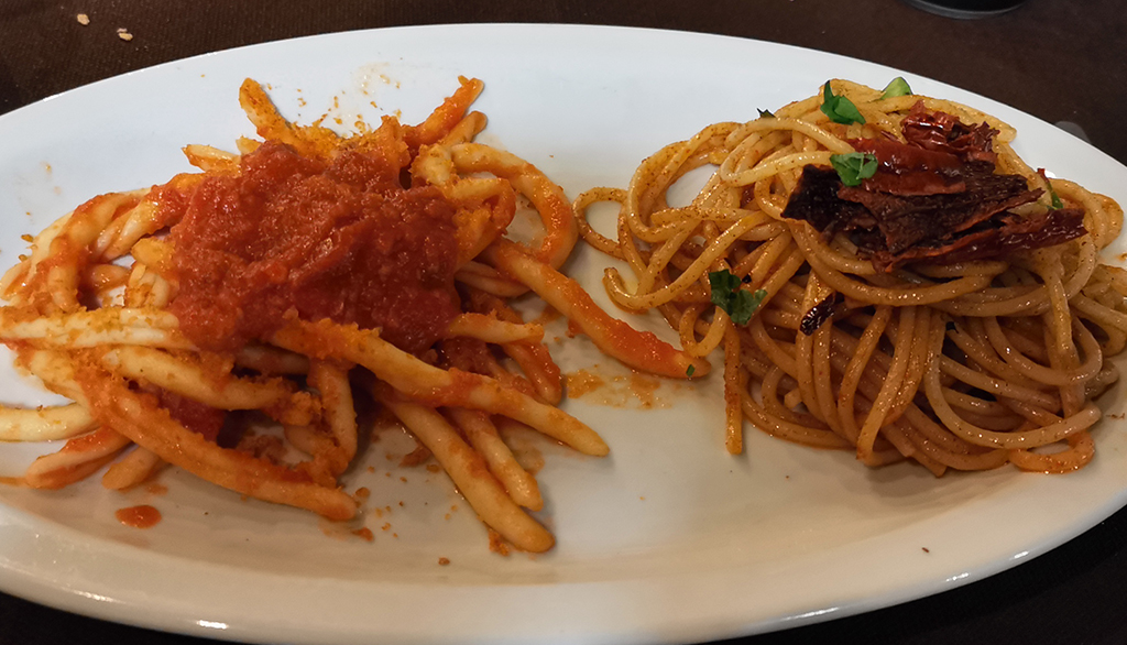 Osteria La Mangiatoia a Rotondella (MT), regno di Pastizz, Frizzuli e Falagon, rarità lucane