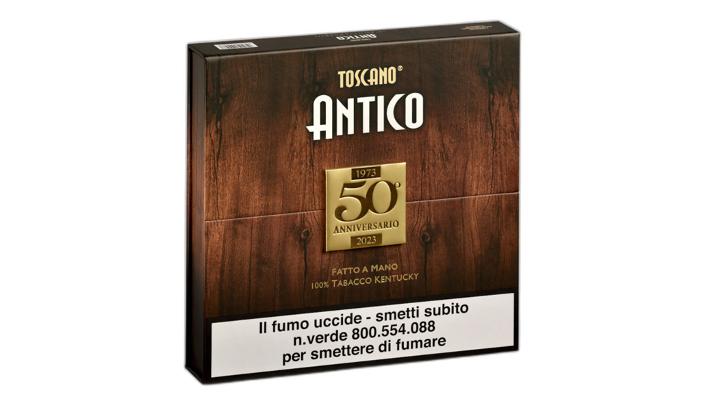 Per i 50 anni del sigaro Antico Toscano, un’edizione speciale fatta interamente a mano