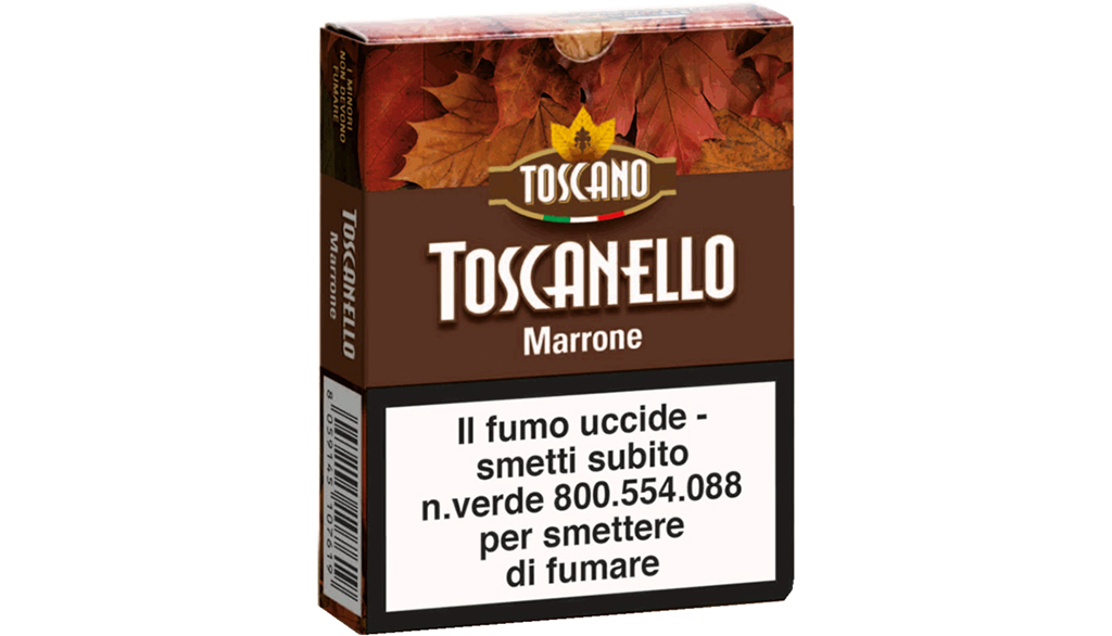 Torna il sigaro Toscanello Marrone alla castagna